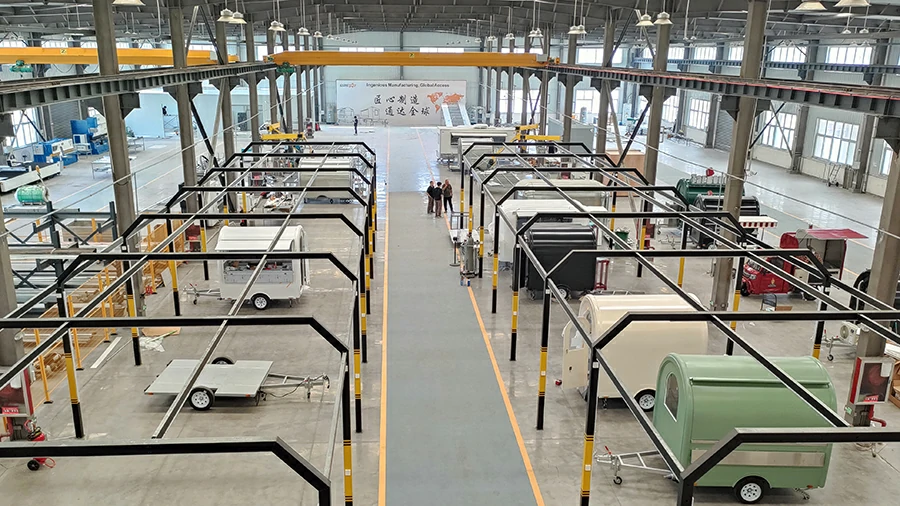 vending trailer factory