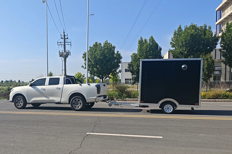 small coffee trailer