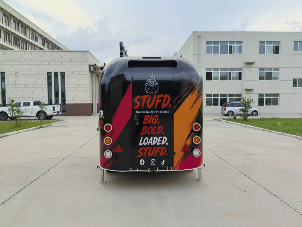 mobile small food trailer